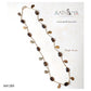 SEMI-PRECIOUS STONES & CHARMS NECKPIECE - AN1289