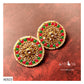 OVERSIZED DABI KUNDAN STUD - AE623
