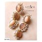 CARVED STONE DANGLERS - AE1992