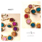 HEXAGONAL DRUZY SET - AN2271