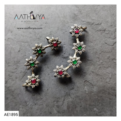 SILVER LOOKALIKE EARCUFF - AE1895