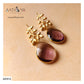 LEAF DROP DANGLERS - AE916