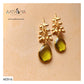 LEAF DROP DANGLERS - AE916