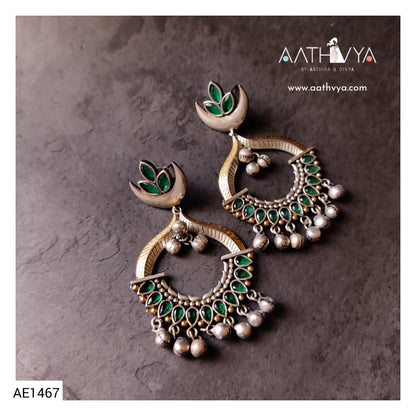 DUAL TONE GHUNGROO DANGLER - AE1467