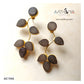 DRUZY CREEPER EARRINGS - AE1946
