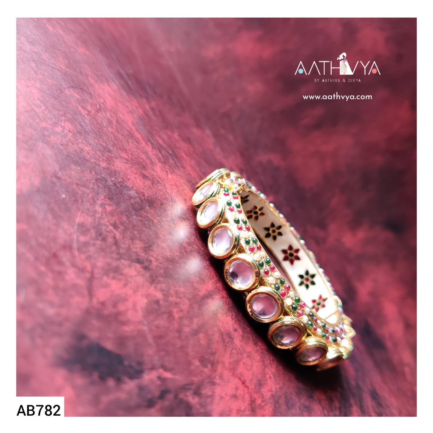 KUNDAN BANGLE - AB782