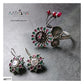 STATEMENT HAND CUFFS & EARRINGS - AB777