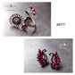 STATEMENT HAND CUFFS & EARRINGS - AB777
