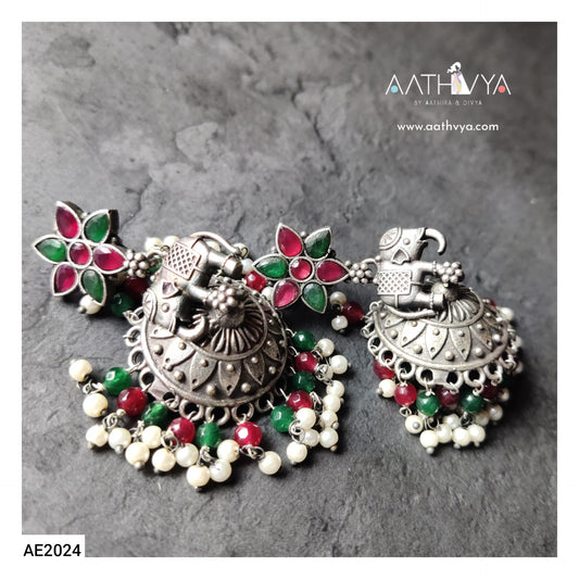 ELEPHANT JHUMKAS - AE2024