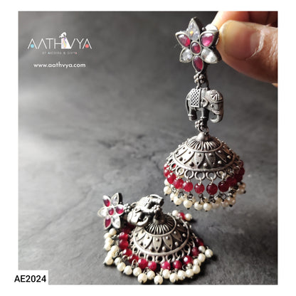 ELEPHANT JHUMKAS - AE2024