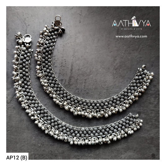 SILVER ANKLETS - AP12