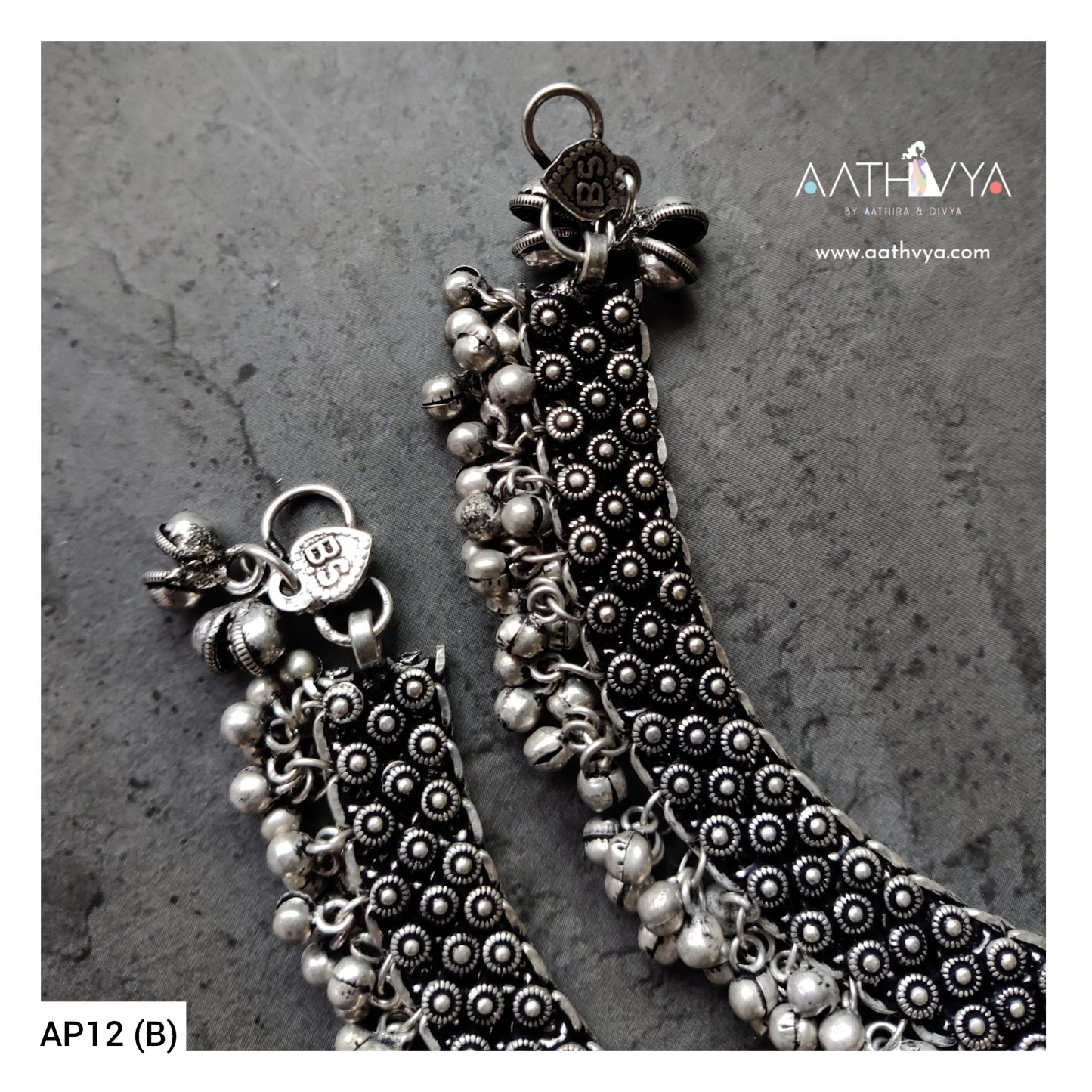 SILVER ANKLETS - AP12