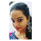 2 LAYER GUNMETAL POLISHED JHUMKA - AE1684 (A)