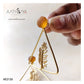 TRIANGULAR FEATHER EARRING - AE2120