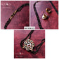 FLOWER KUNDAN PENDANT MANGALSUTRA SET - AN1838 (C)