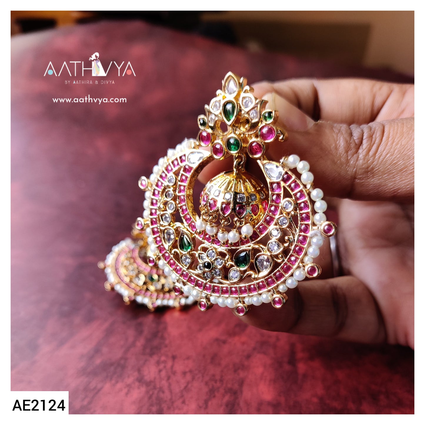 2 IN 1 KEMP EARRING - AE2124