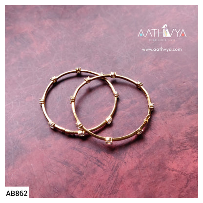 PAIR OF AD BANGLES - AB862