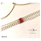 INSIGNIA - PEARL STONE CHOKER - AN1510