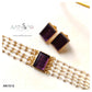 INSIGNIA - PEARL STONE CHOKER - AN1510