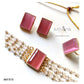 INSIGNIA - PEARL STONE CHOKER - AN1510