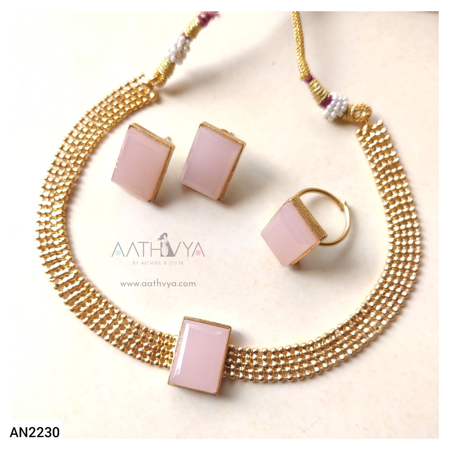 DHARA CHOKER SET - AN2230