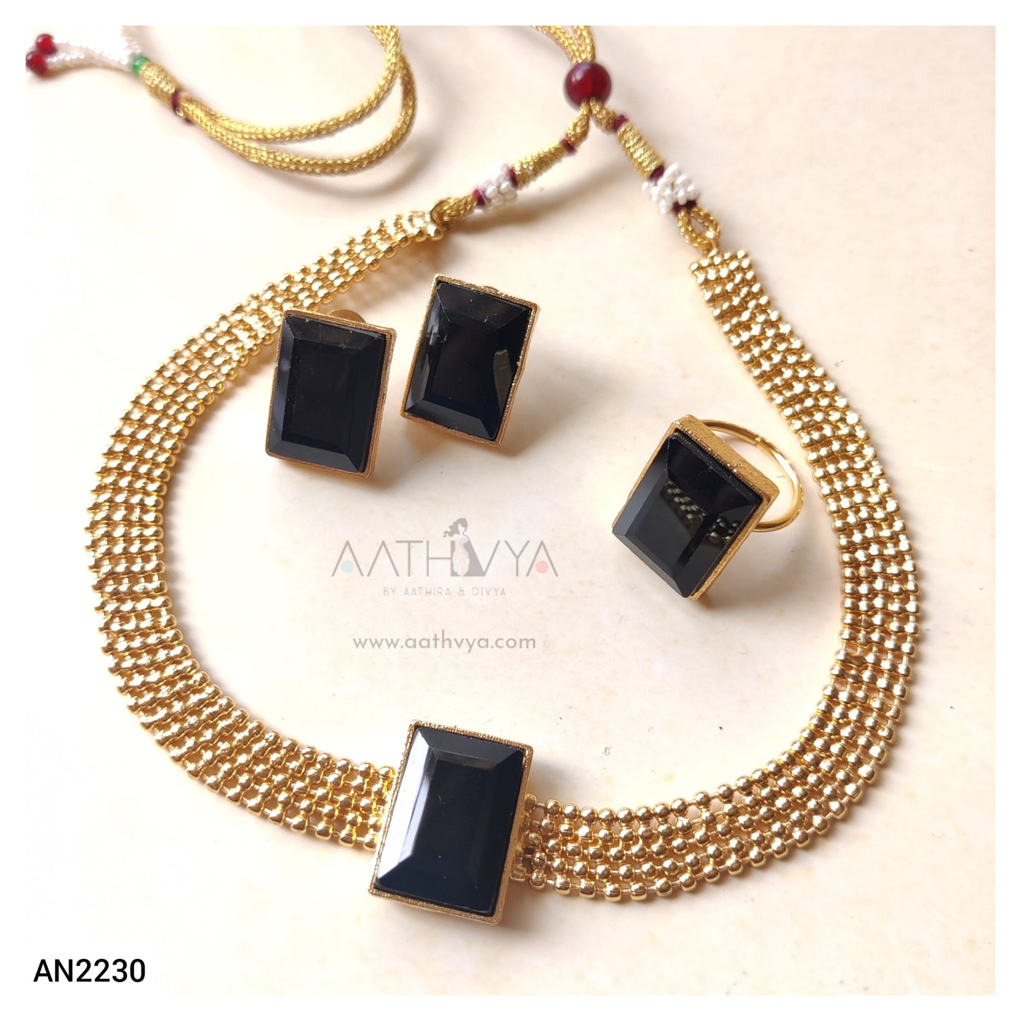 DHARA CHOKER SET - AN2230