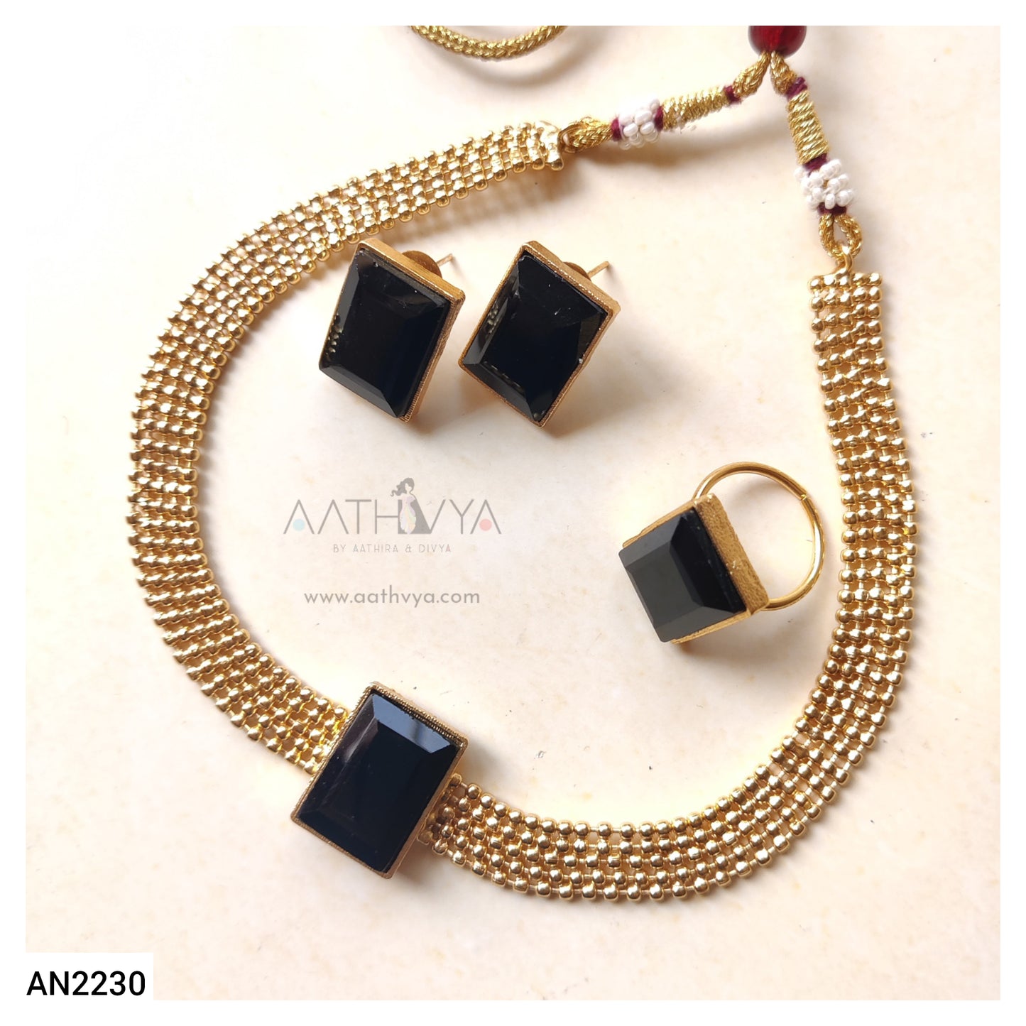 DHARA CHOKER SET - AN2230