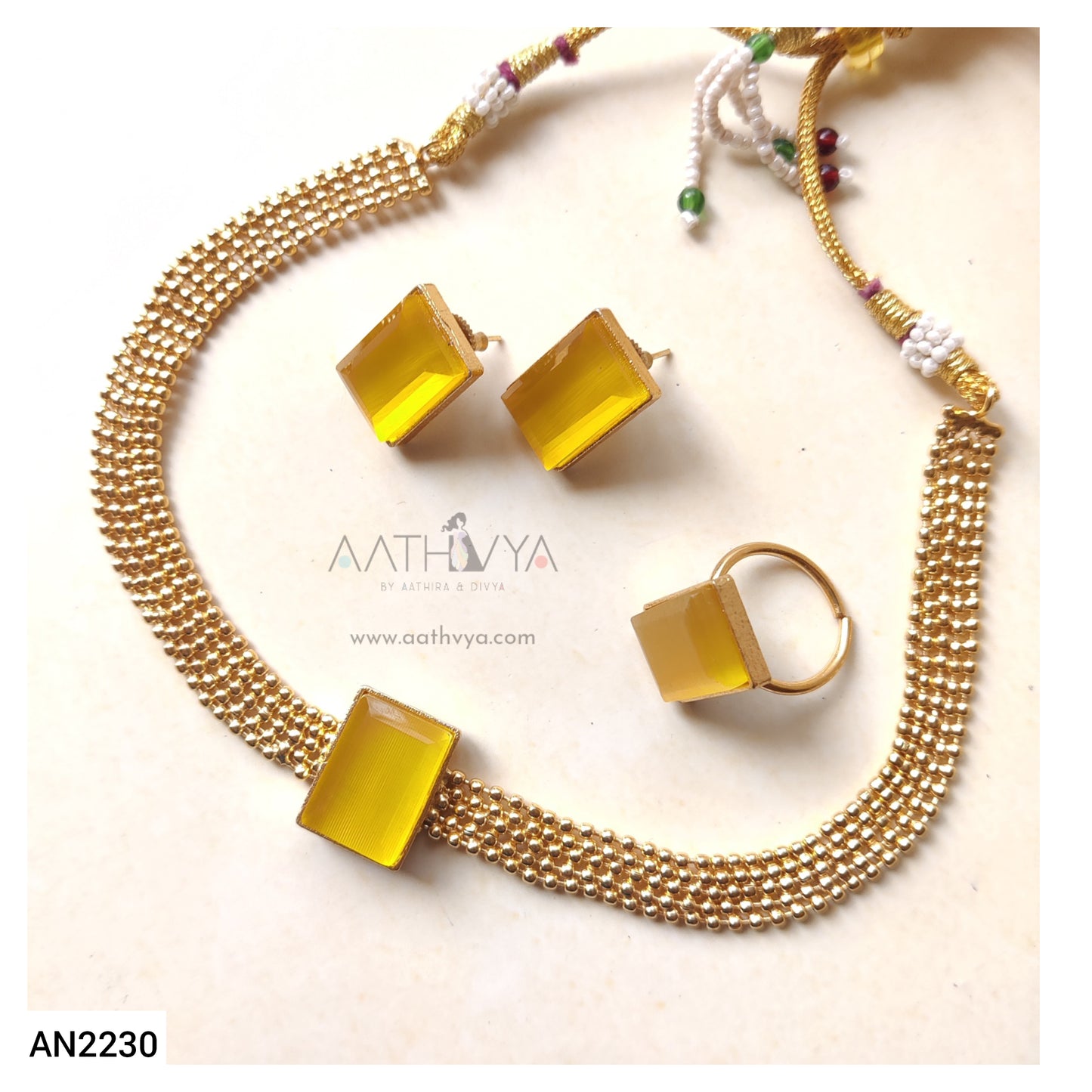 DHARA CHOKER SET - AN2230