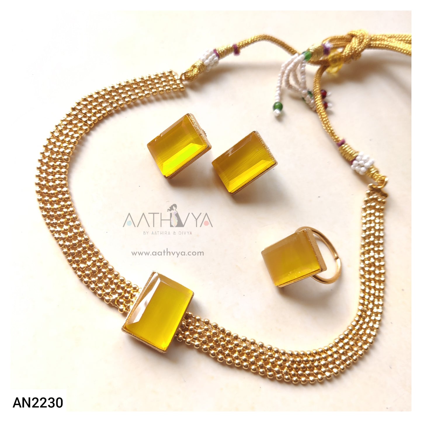 DHARA CHOKER SET - AN2230