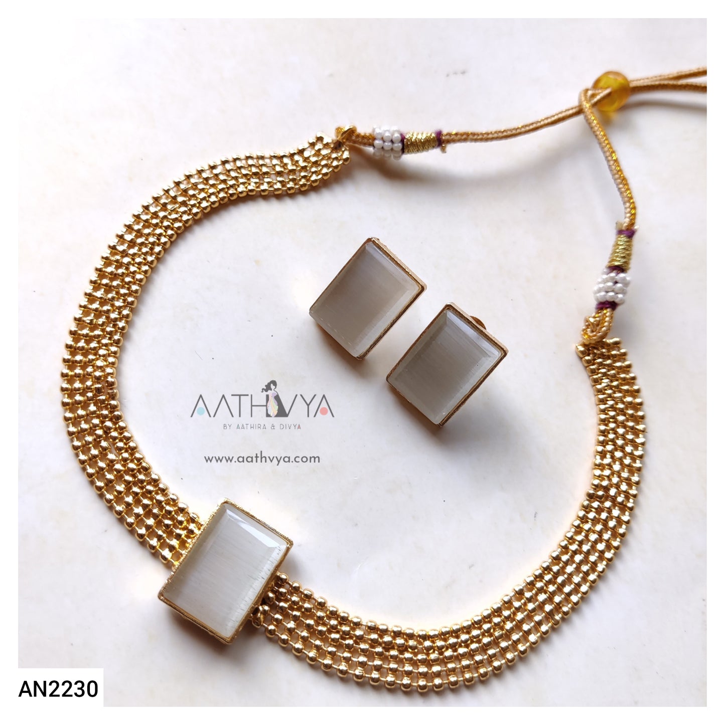 DHARA CHOKER SET - AN2230