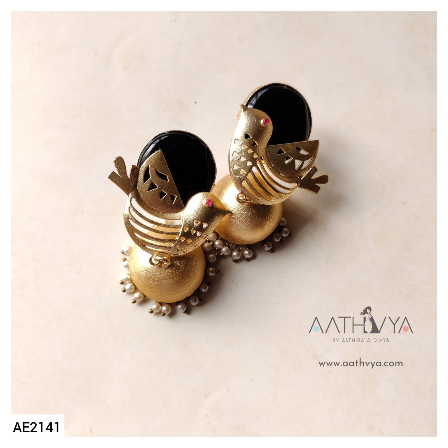 BIRD MATTE JHUMKA - AE2141