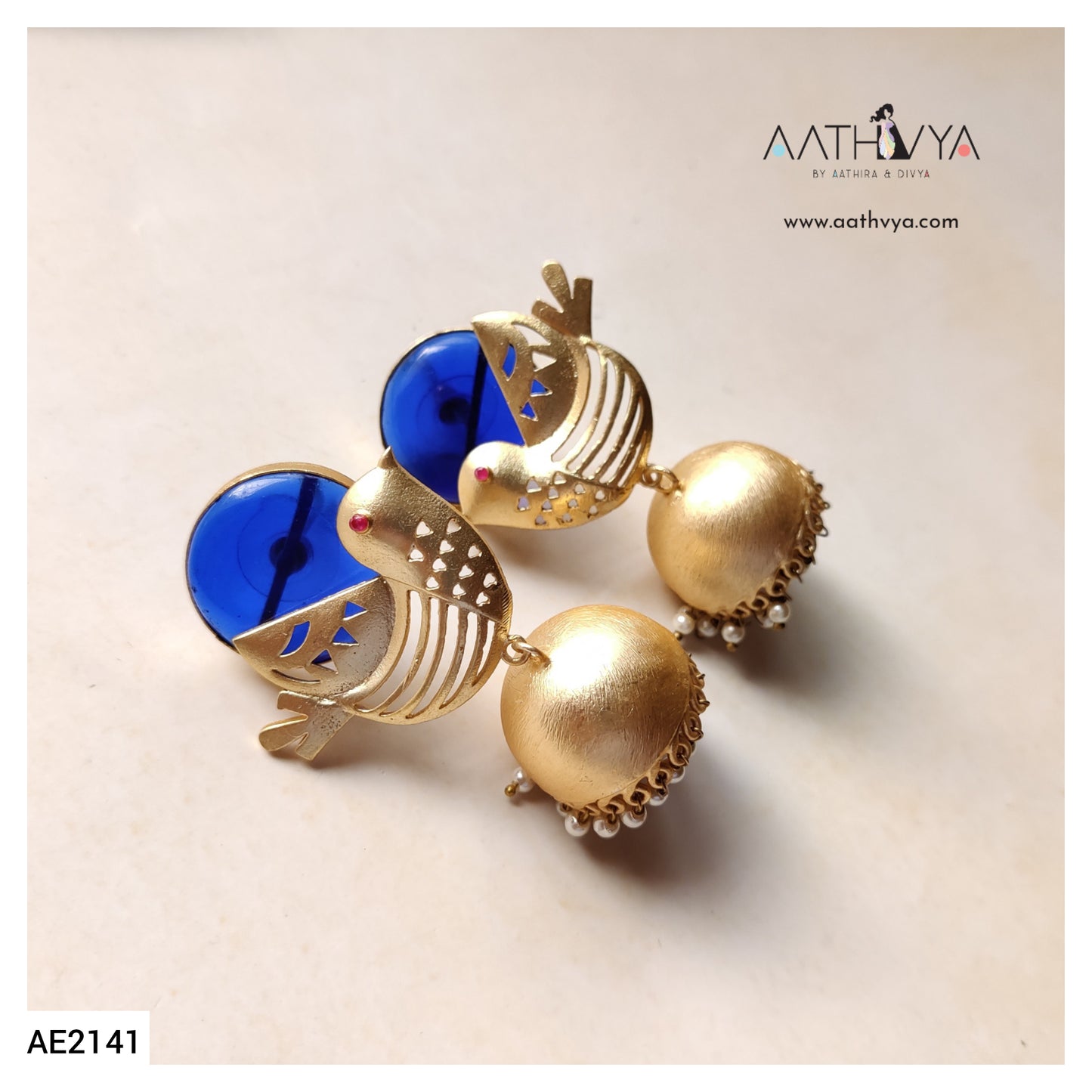 BIRD MATTE JHUMKA - AE2141