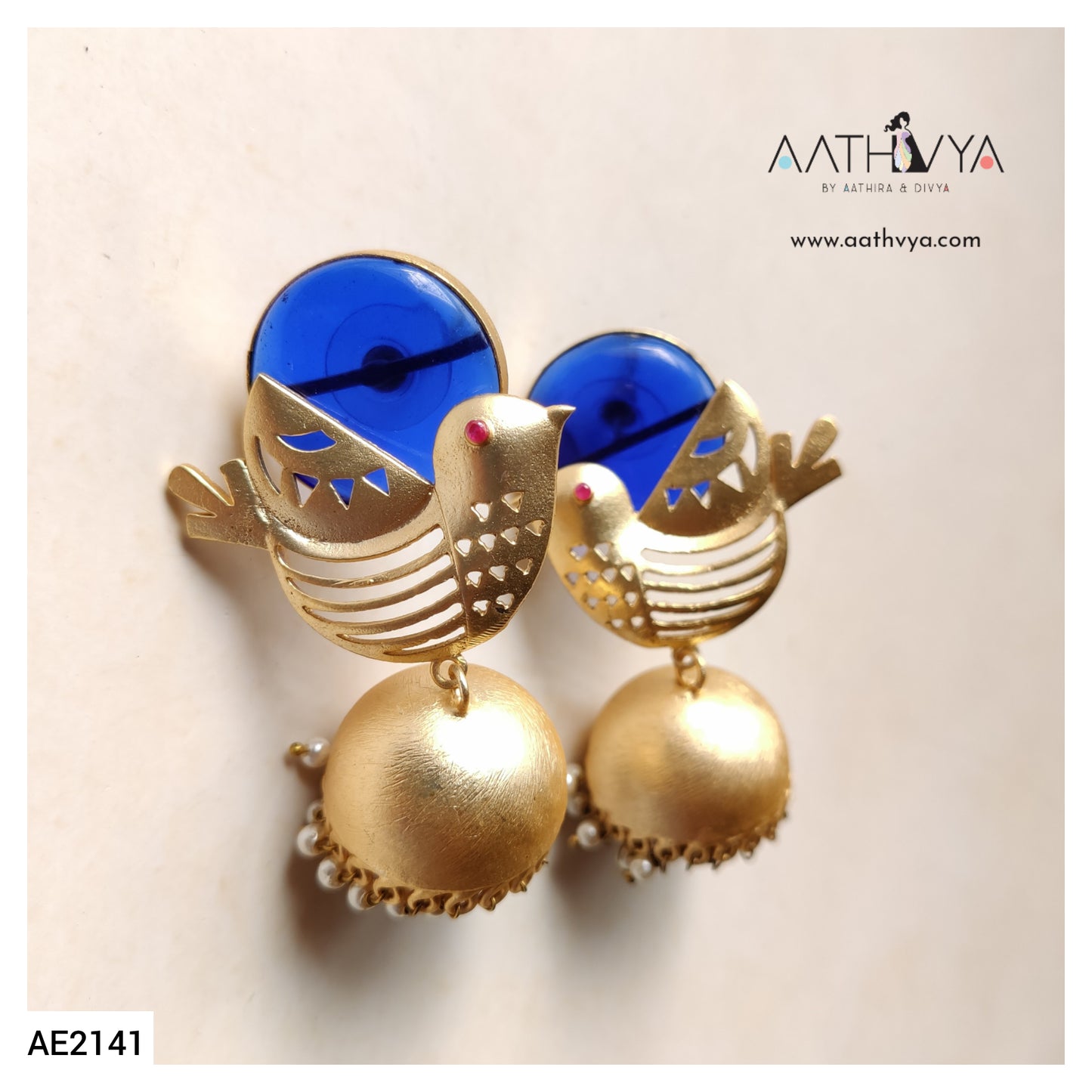 BIRD MATTE JHUMKA - AE2141