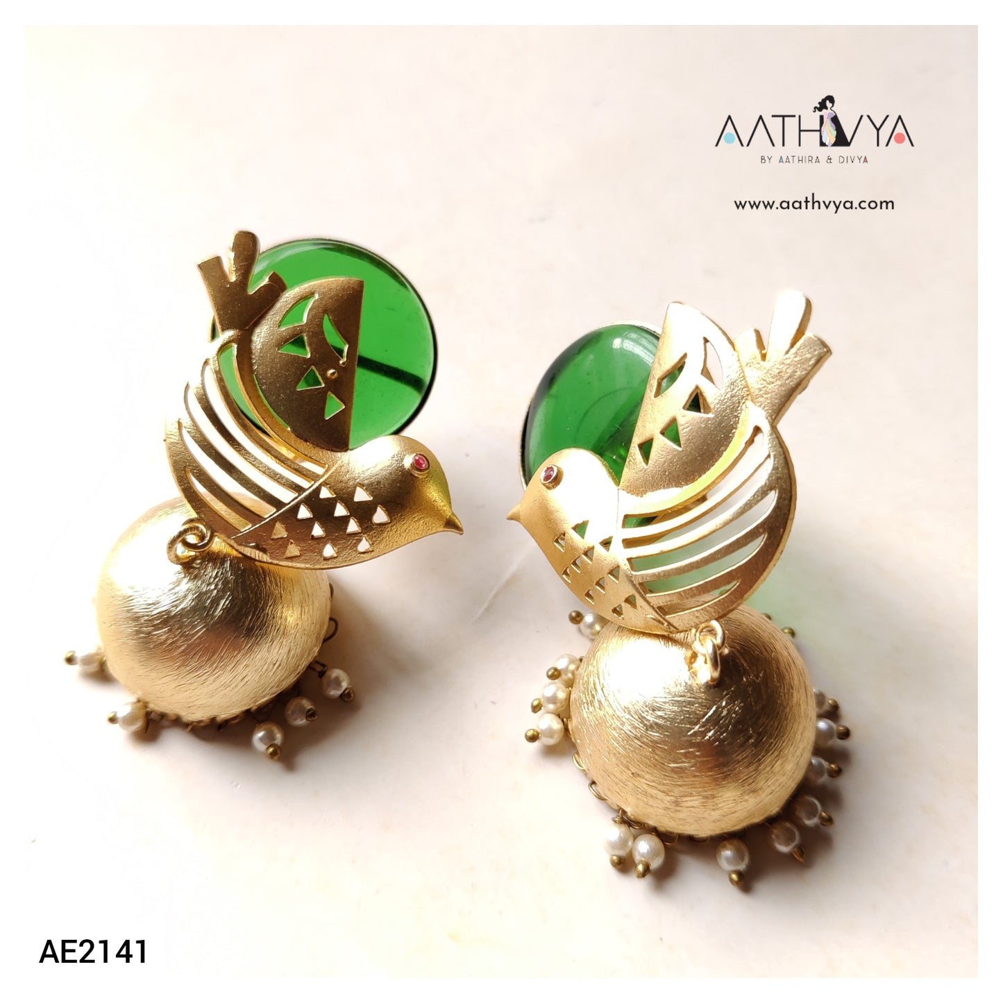 BIRD MATTE JHUMKA - AE2141