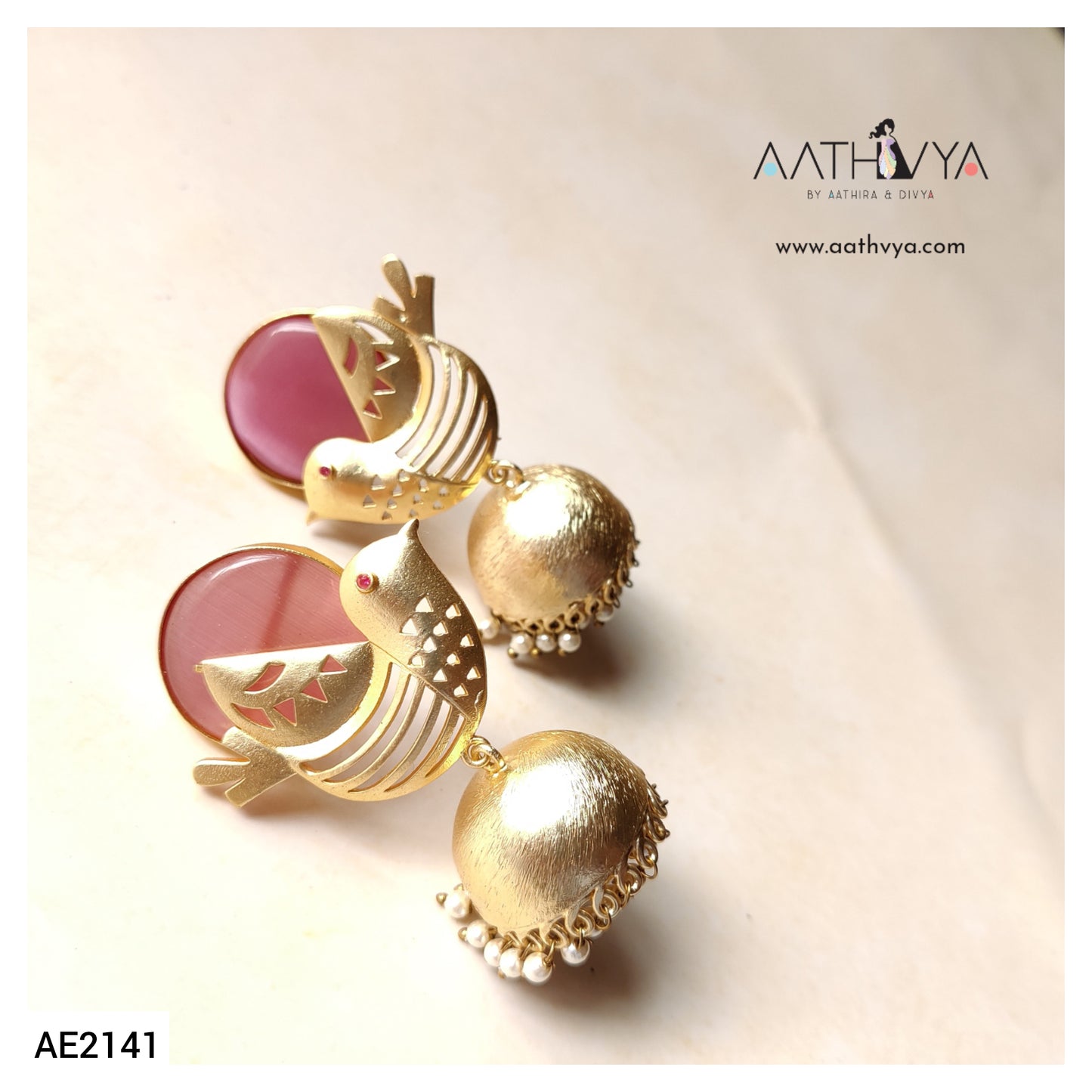 BIRD MATTE JHUMKA - AE2141