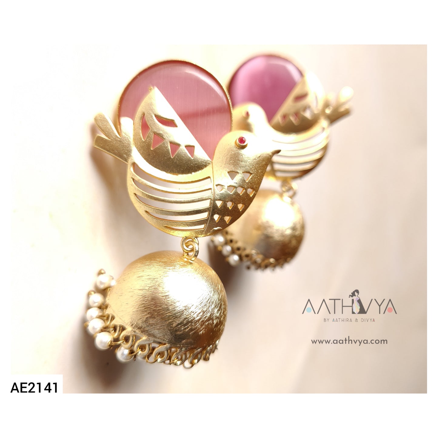 BIRD MATTE JHUMKA - AE2141