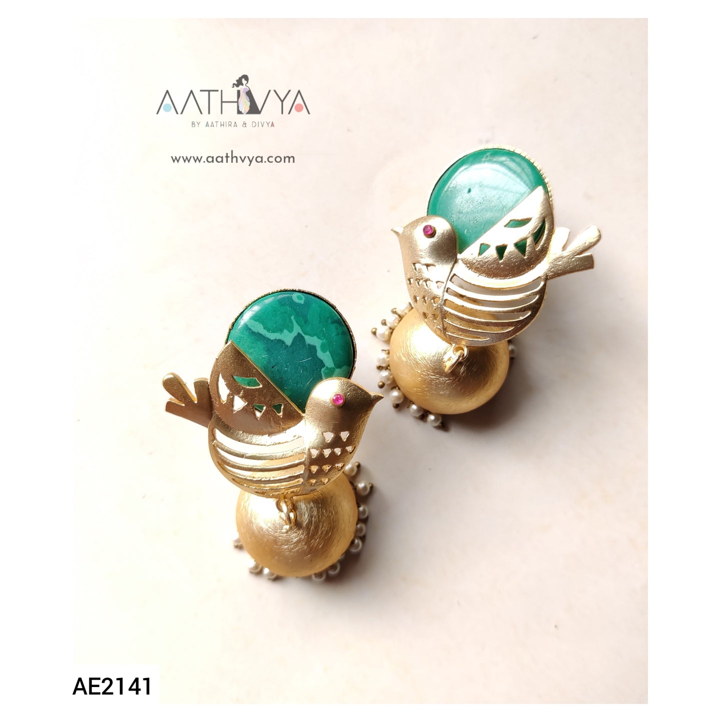 BIRD MATTE JHUMKA - AE2141