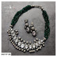 ZIRCON BEADED NECKLACE SET - AN2197 (B)