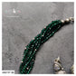 ZIRCON BEADED NECKLACE SET - AN2197 (B)
