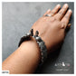 SILVER PEACOCK BRACELET - AB755