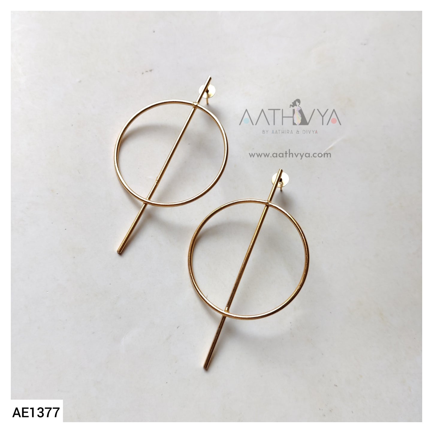 PHI STATEMENT EARRINGS - AE1377