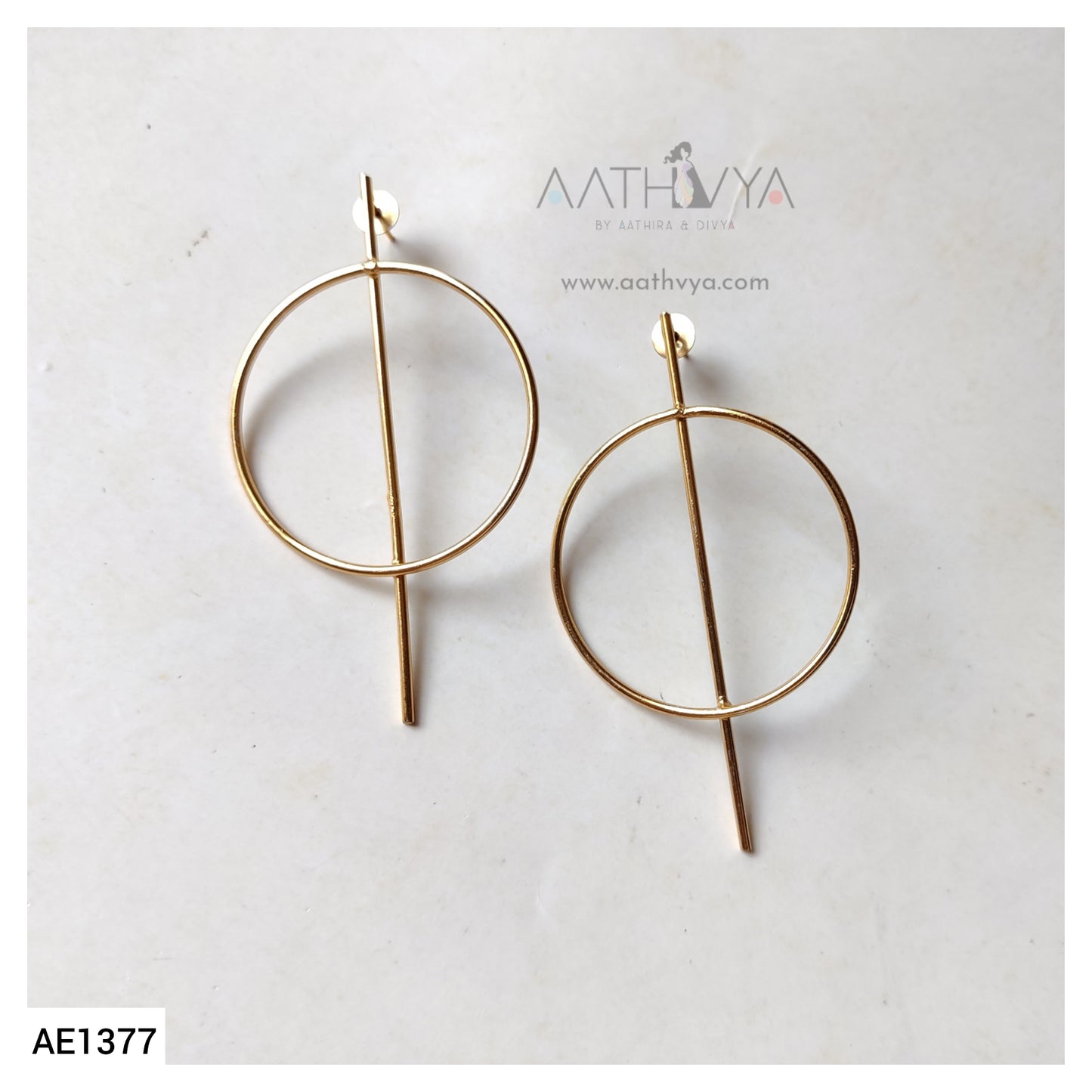 PHI STATEMENT EARRINGS - AE1377