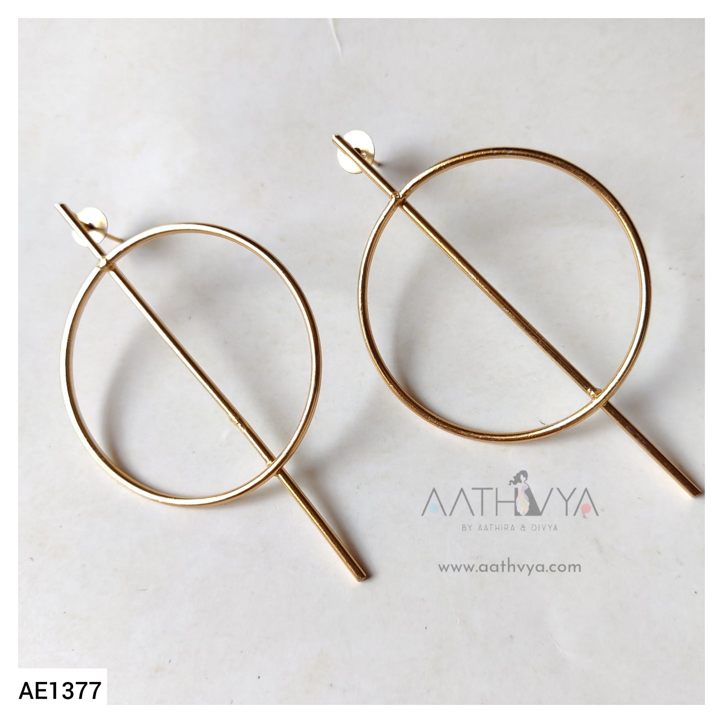 PHI STATEMENT EARRINGS - AE1377