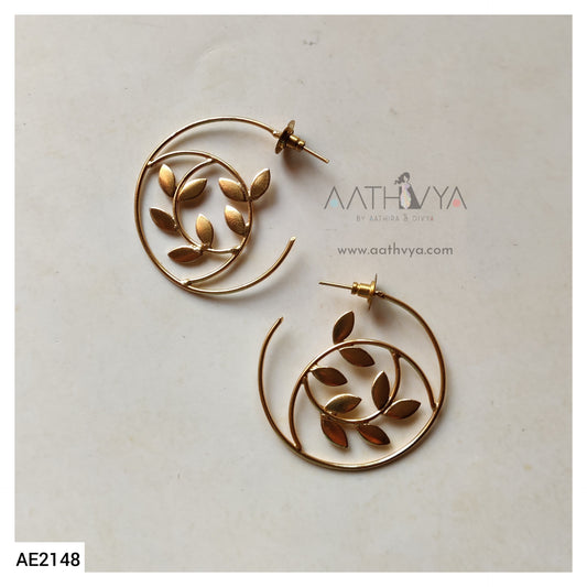 LEAFY HOOPS - AE2148