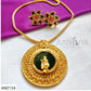 KRISHNA NECKPIECE WITH MAANGA STUDS - AN2124