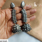 SILVER JHUMKA - AE2045
