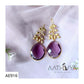 LEAF DROP DANGLERS - AE916
