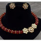 KUNDAN PEARL CHOKER - AN1413