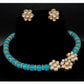 KUNDAN PEARL CHOKER - AN1413