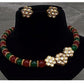 KUNDAN PEARL CHOKER - AN1413